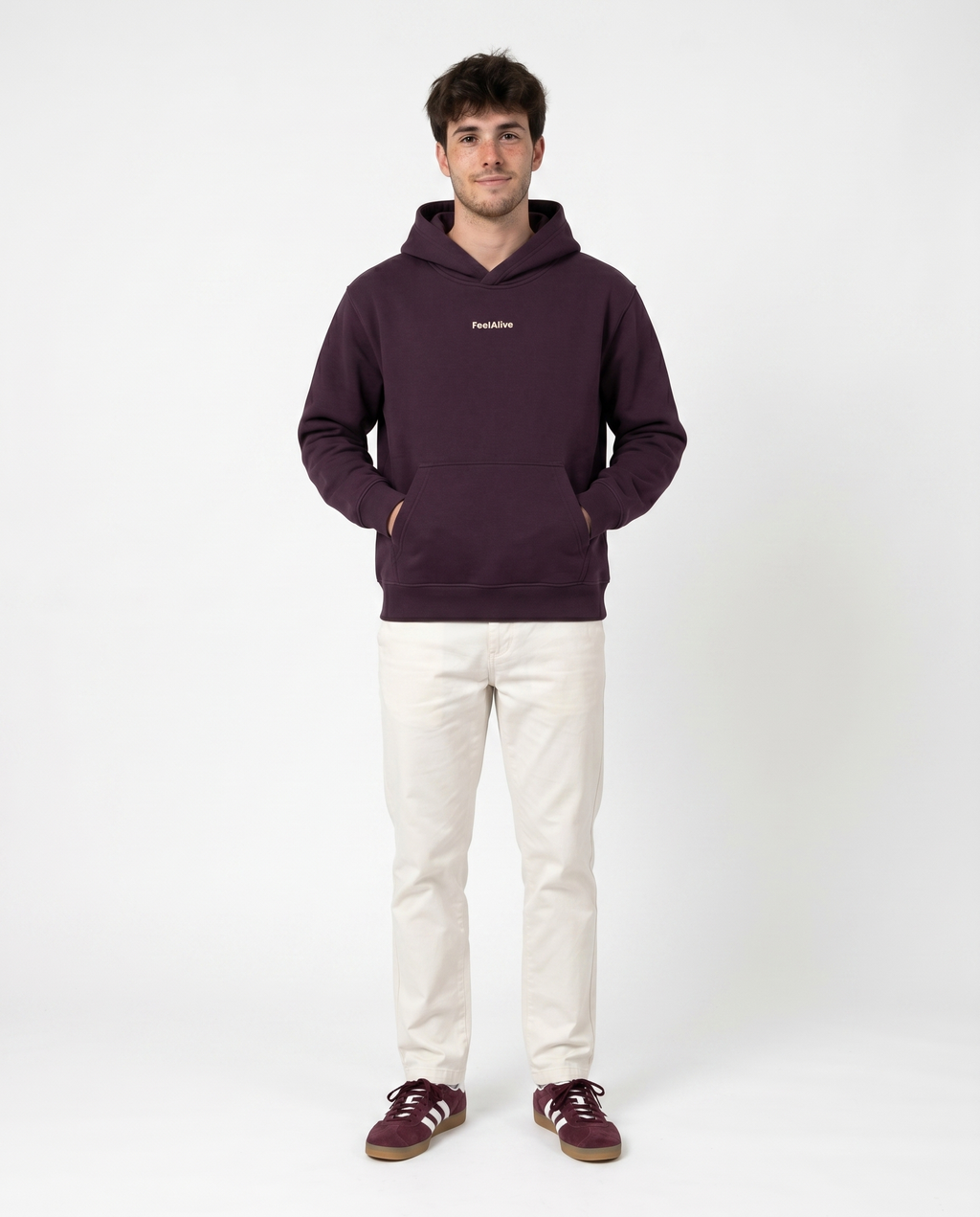 PINK STAR HOODIE