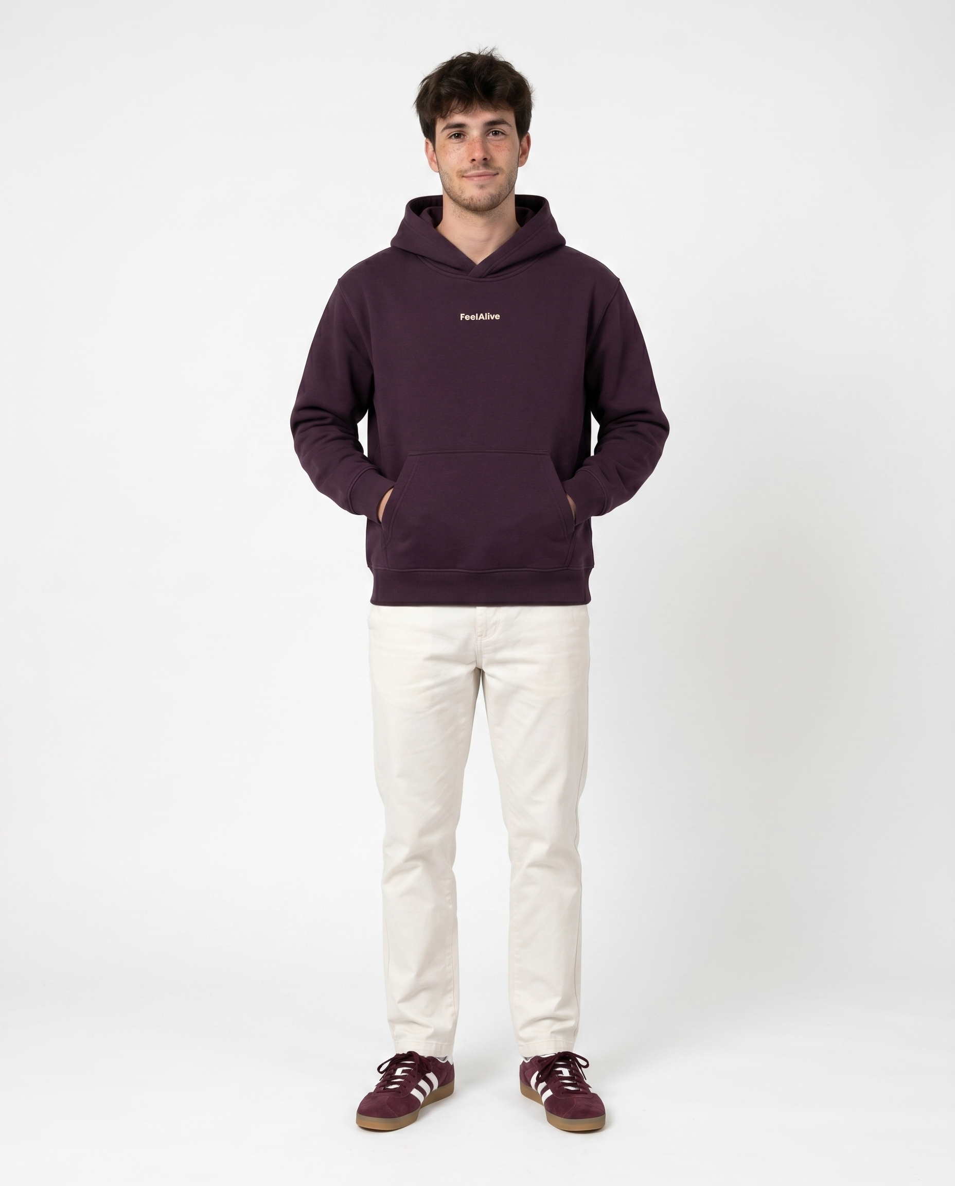 PINK STAR HOODIE