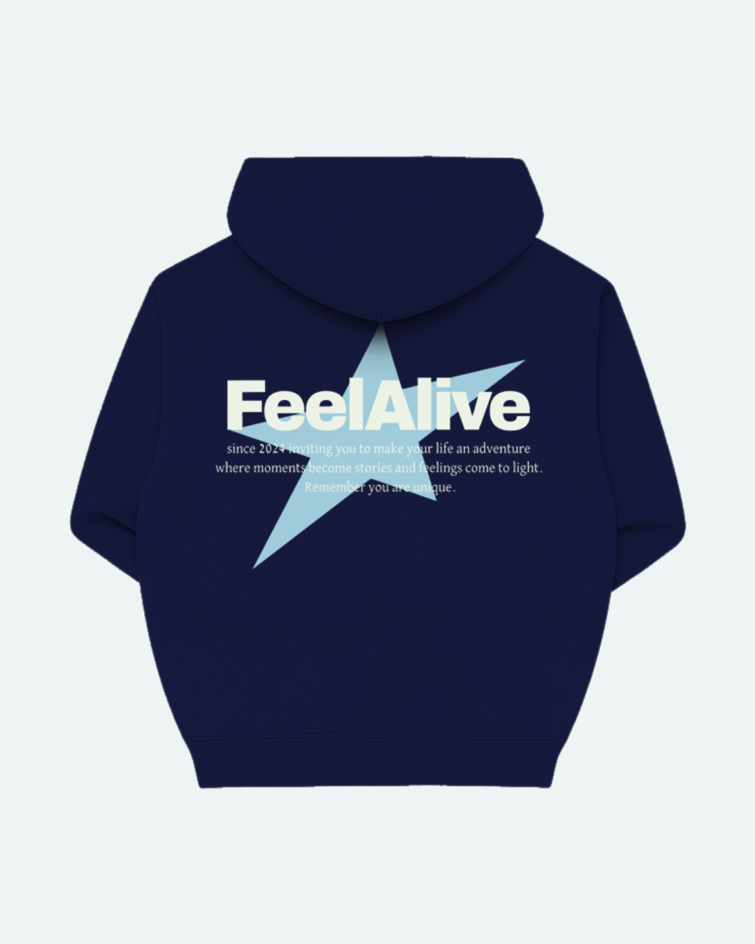BLUE STAR HOODIE