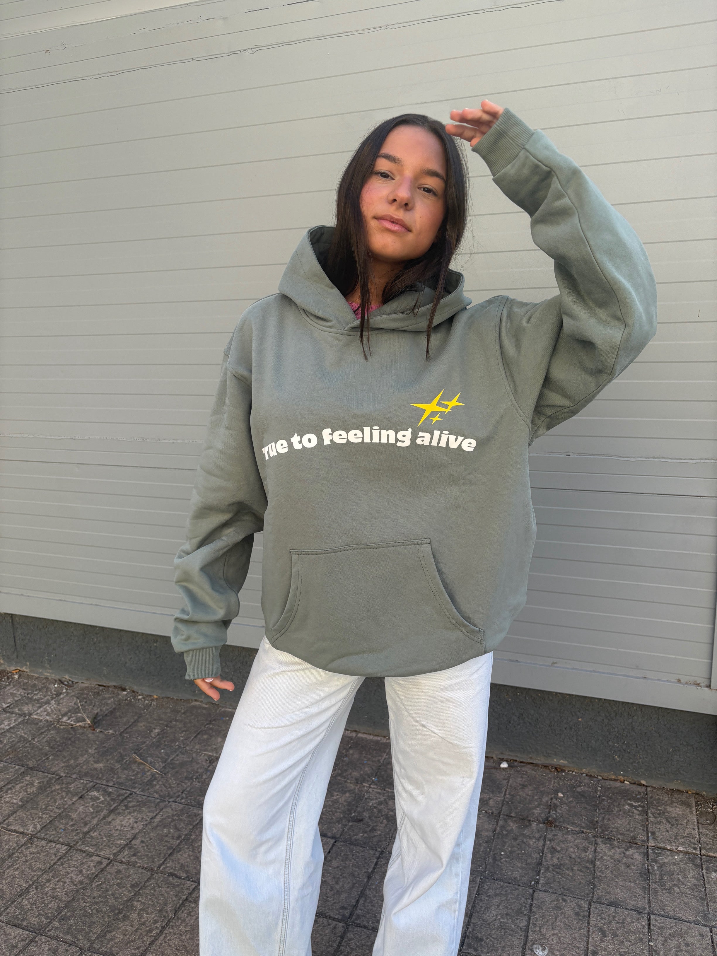 TRUE TO FEEL ALIVE HOODIE