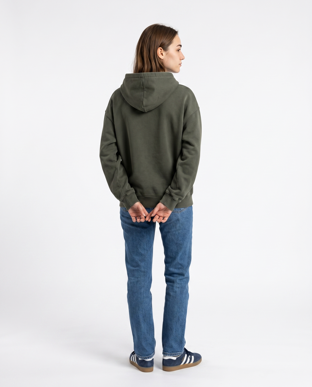 GREEN PATCH ZIP