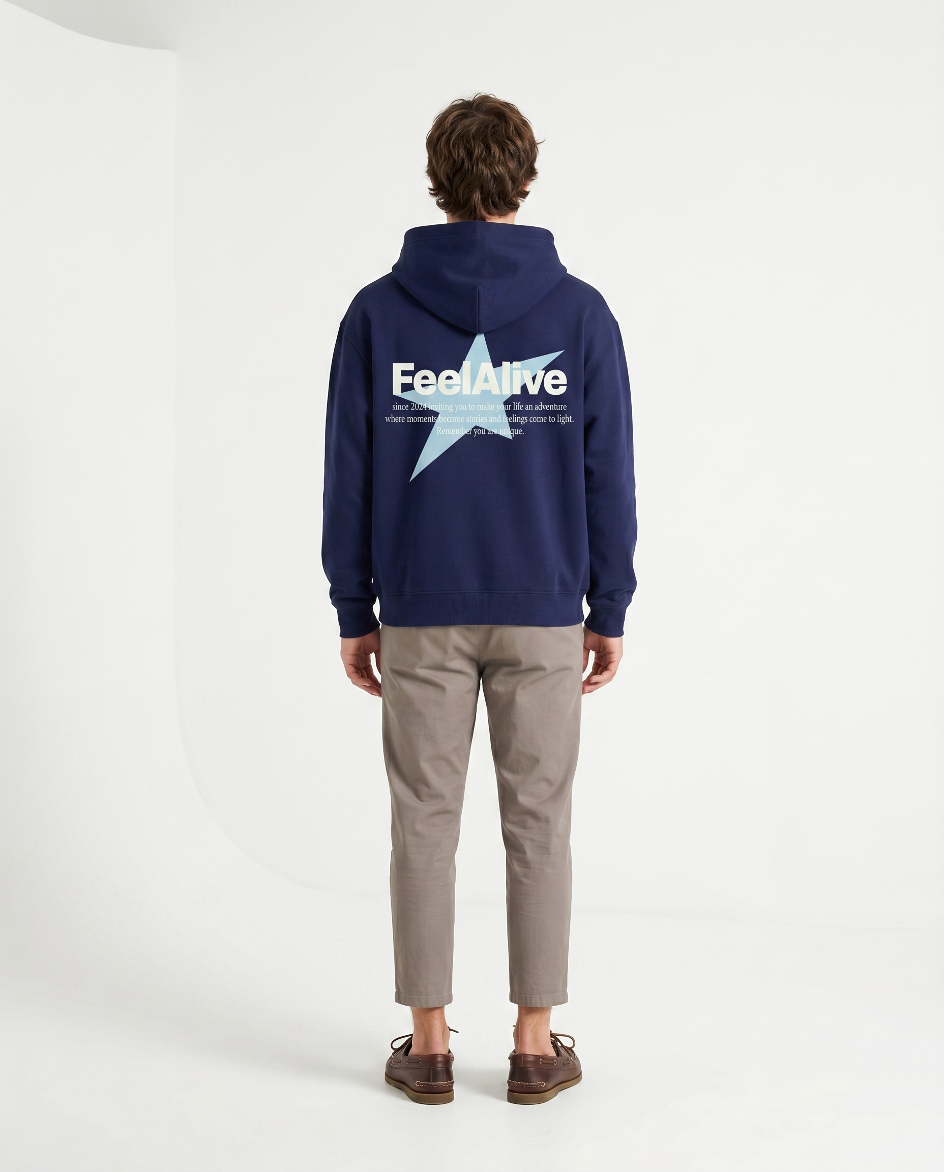 BLUE STAR HOODIE