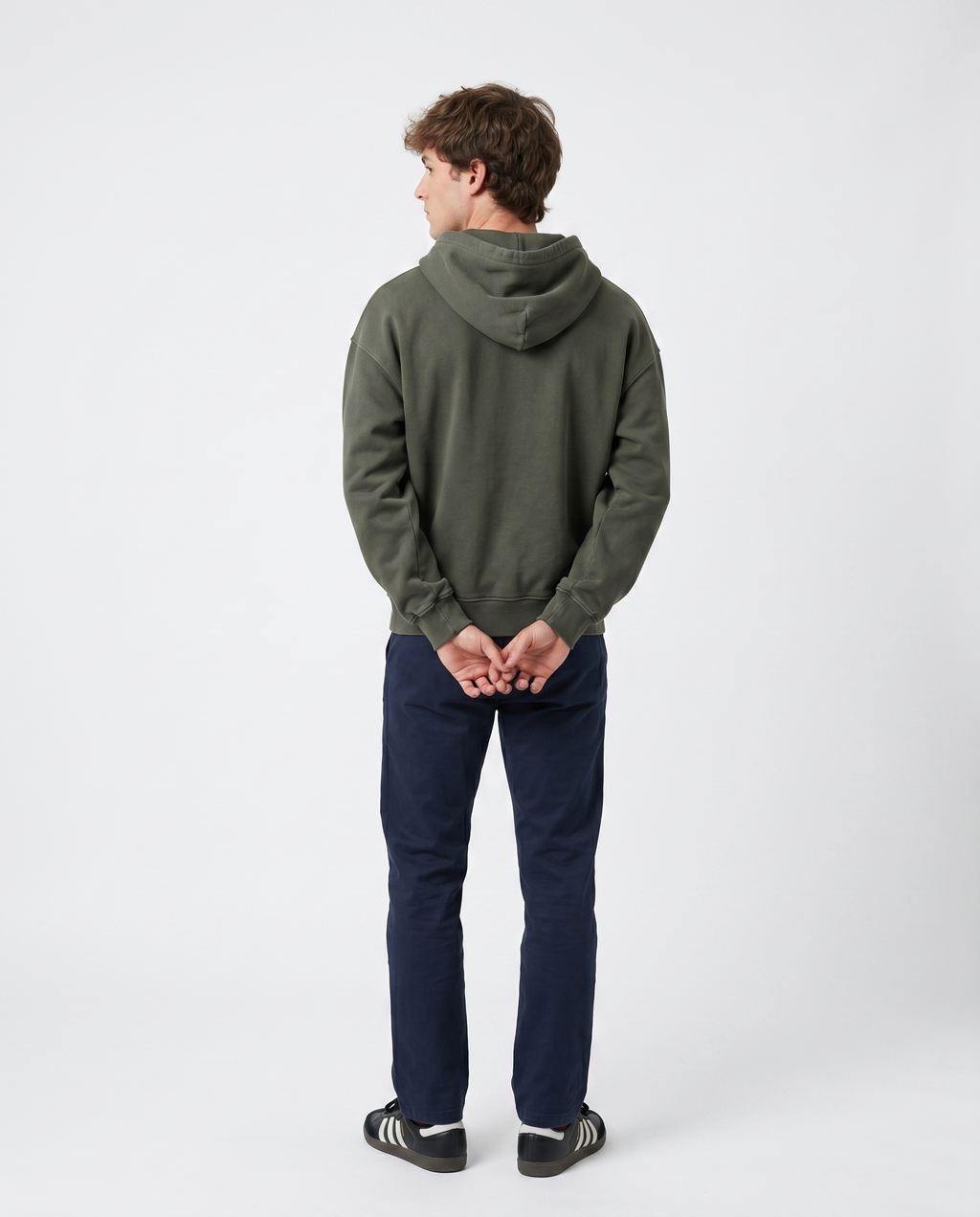 GREEN PATCH ZIP