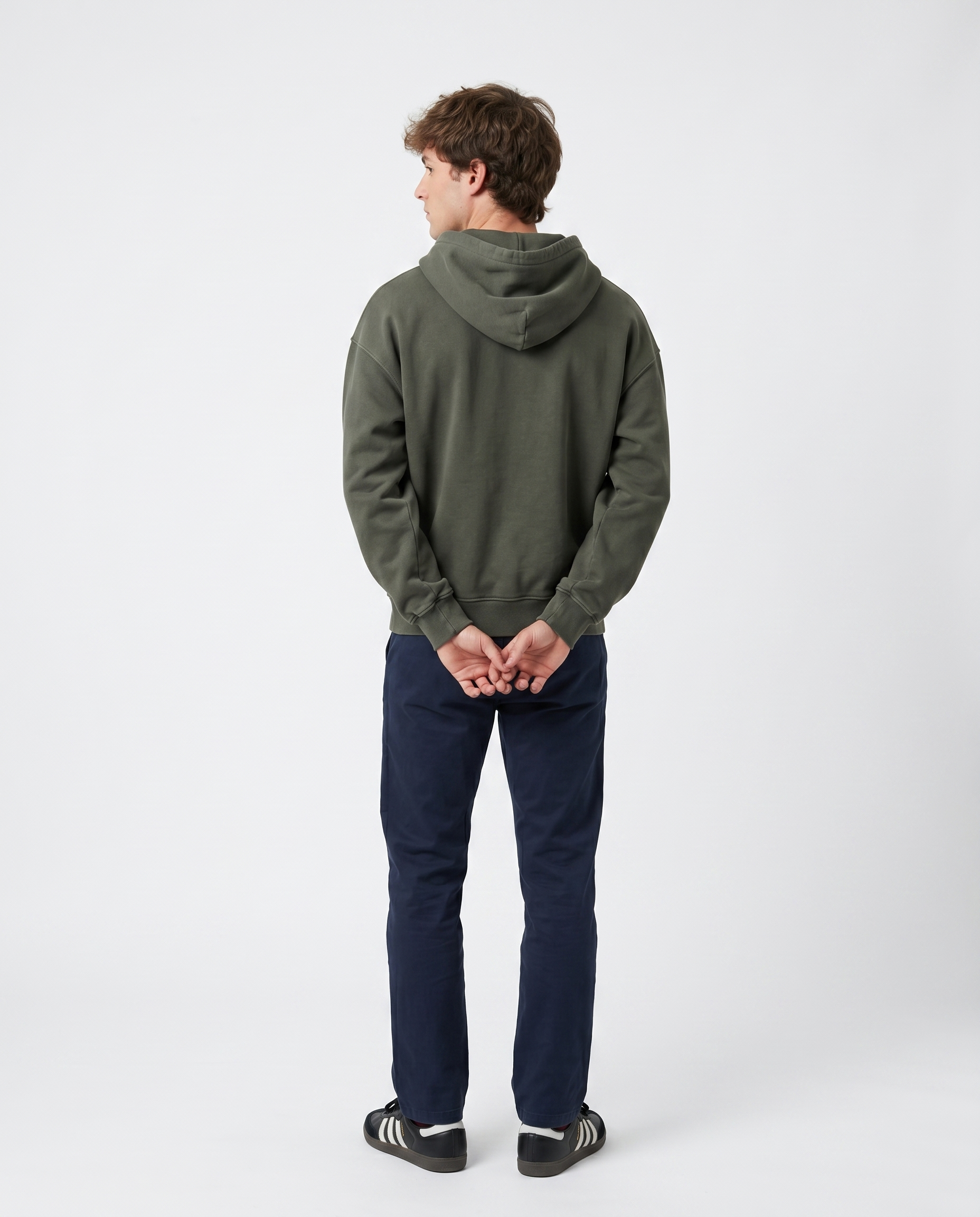 GREEN PATCH ZIP