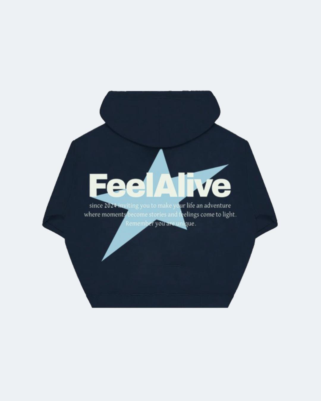 BLUE STAR HOODIE