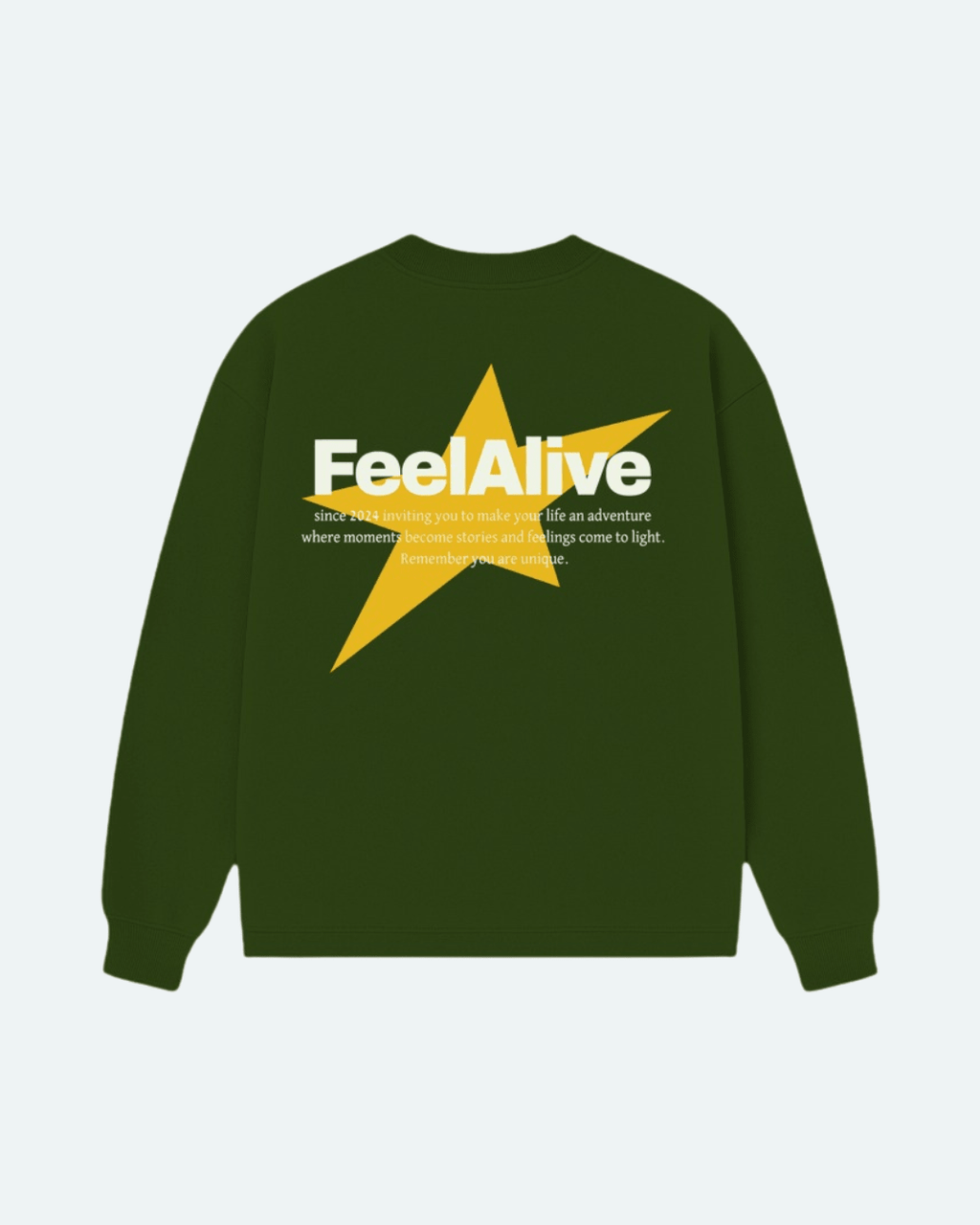 STAR CREWNECK - FEELALIVE